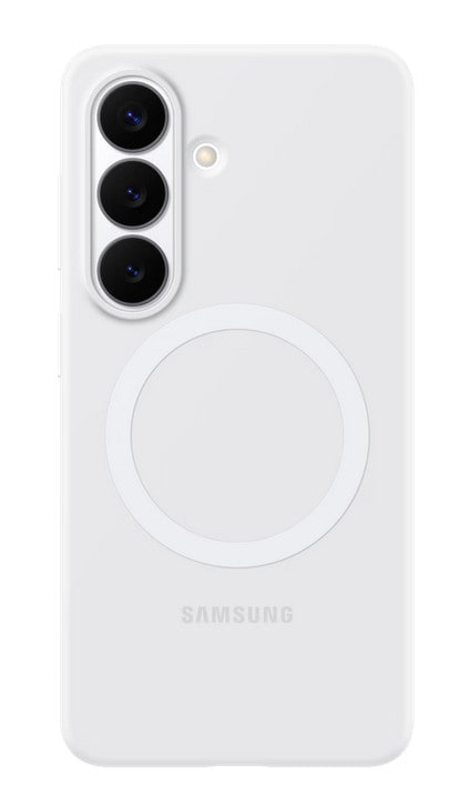Samsung EF-ES942 Silicone Magnet Case für Galaxy S26 weiß
