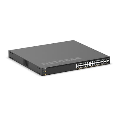 NETGEAR M4350-24X4V (XSM4328CV)-24x10G/Multi-Gig PoE+ (576W base, up to 720W) and 4xSFP28 25G Managed Switch