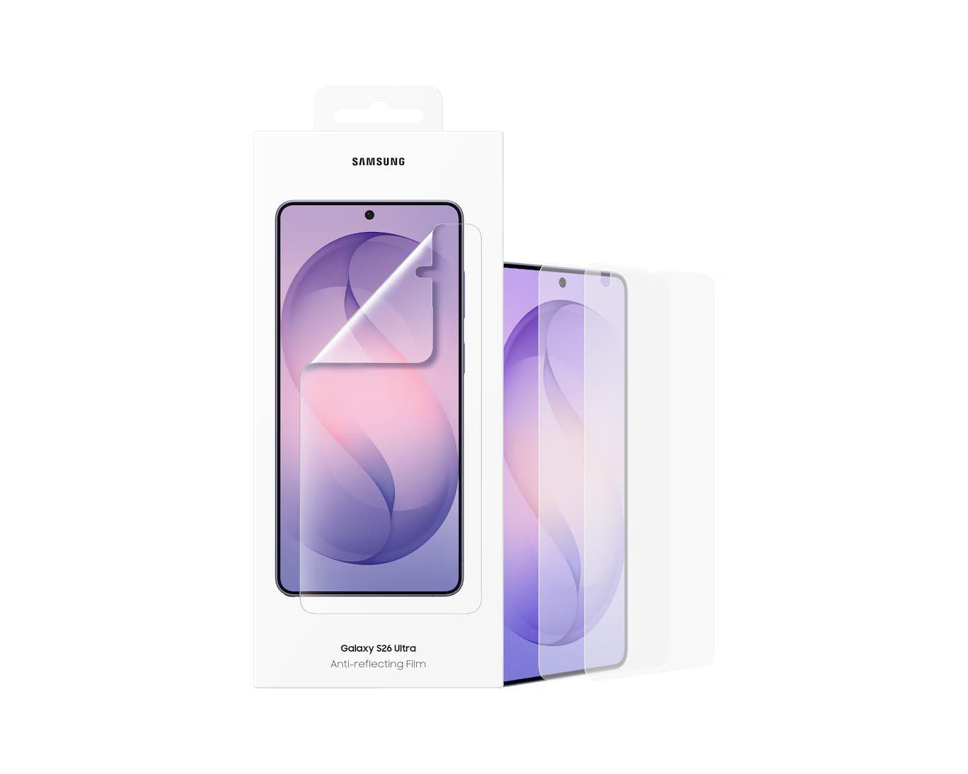 Samsung Schutzfolie Anti-Reflecting Für Galaxy S26 Ultra S948, Kunststoff, Set 2 Stück Ef-Us948ctegww - Image 4