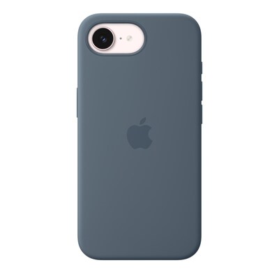 Apple Silicone Case mit MagSafe für iPhone 17e Maritimblau