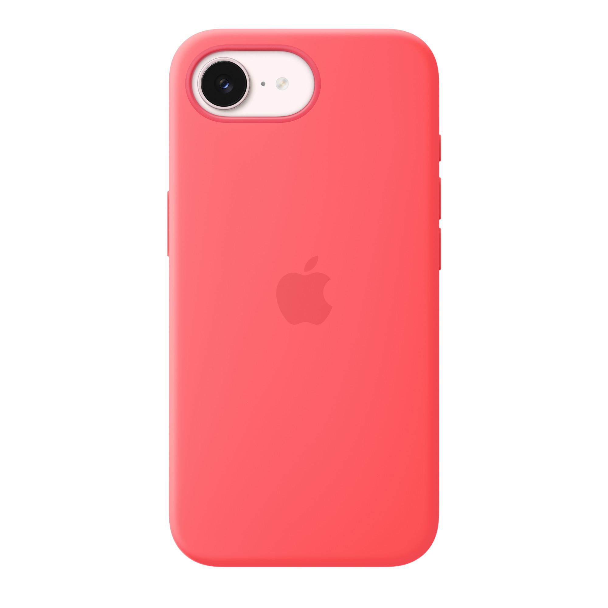Apple Silicone Case mit MagSafe für iPhone 17e Guavepink