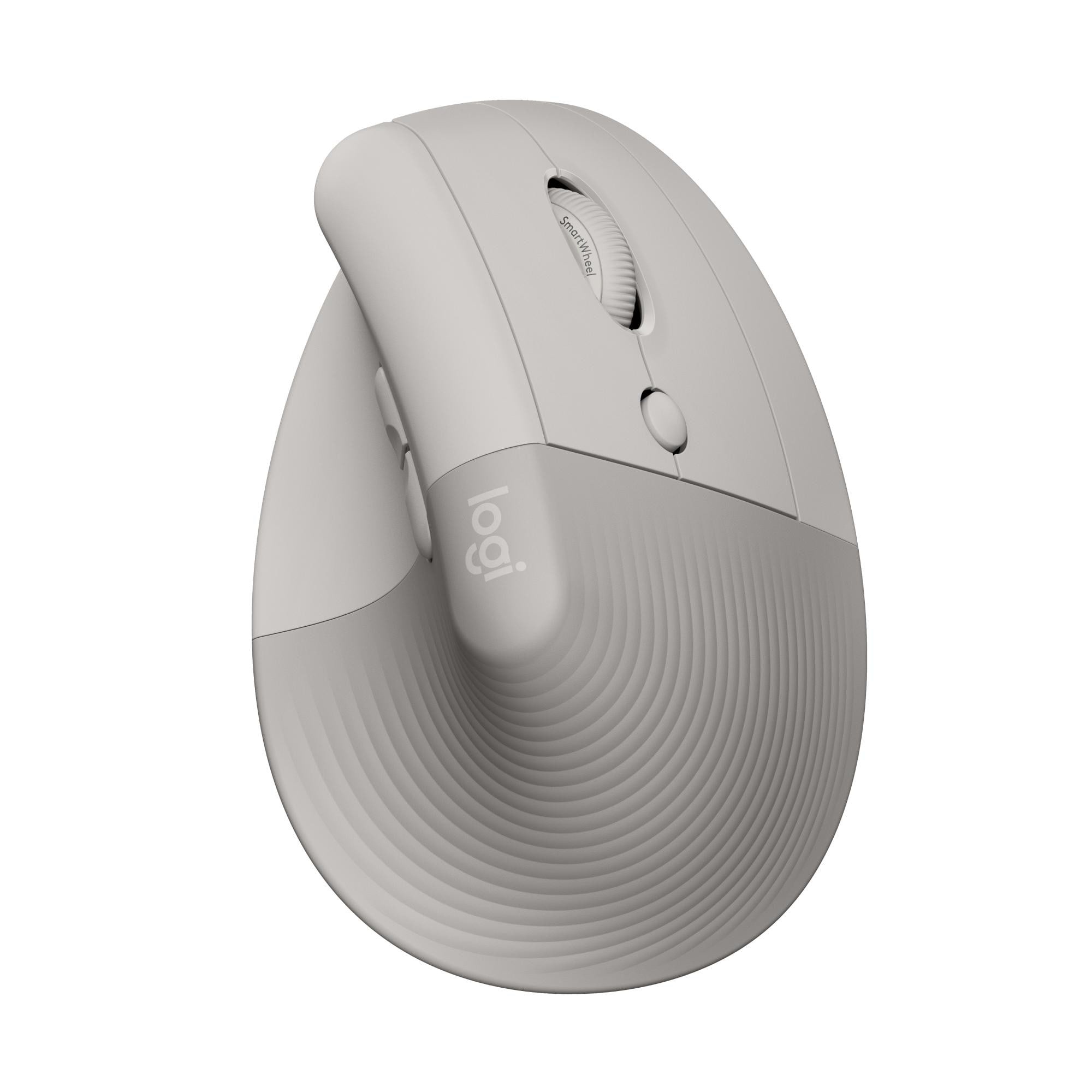 Logitech Lift Vertical vertikale Maus Sand kabellos (Logi Bolt / Bluetooth) für Rechtshänder
