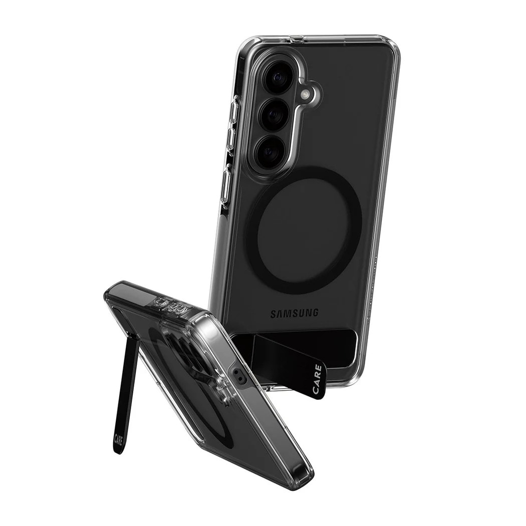 CARE by PanzerGlass® CARE Urban Explorer Case Clear mit Kickstand/Qi für Galaxy S26