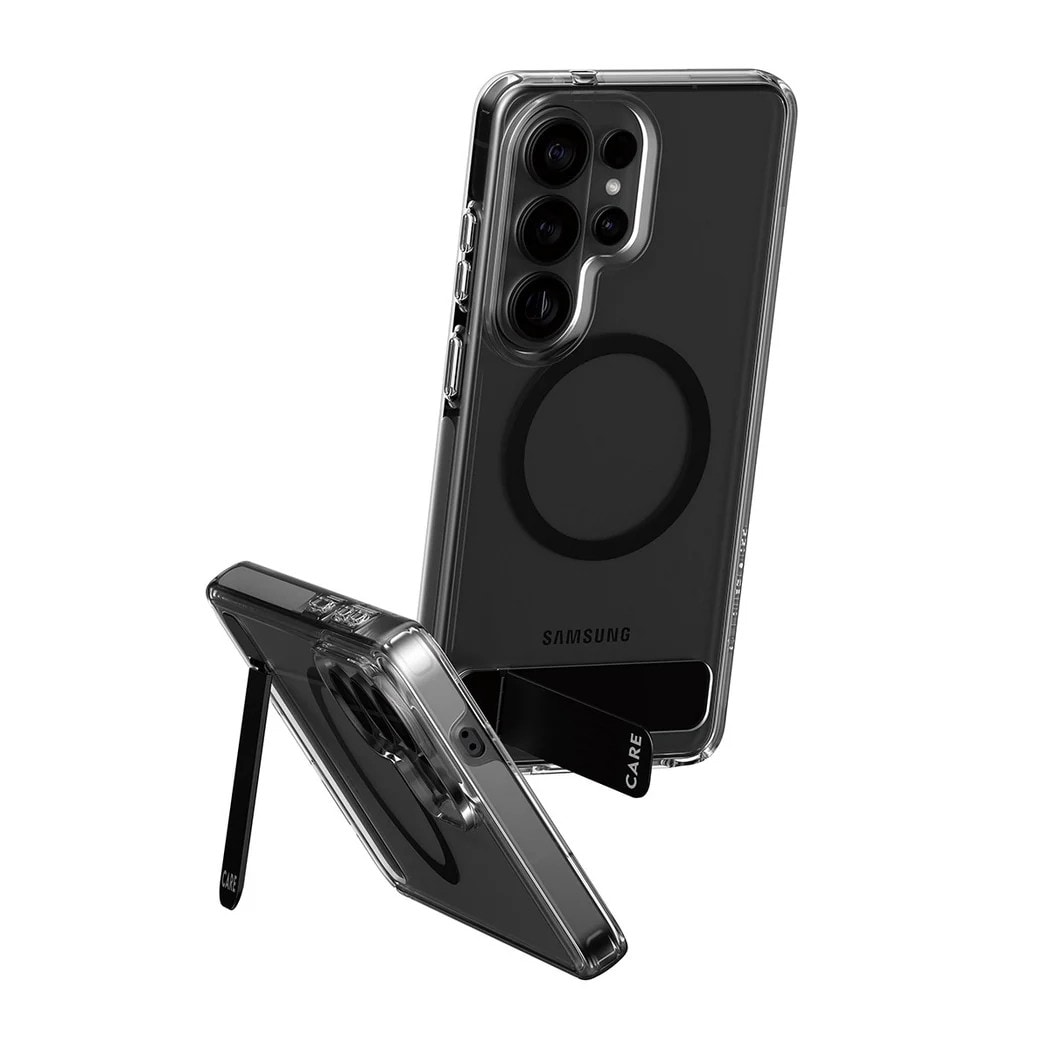 CARE by PanzerGlass® CARE Urban Explorer Case Clear mit Kickstand/Qi für Galaxy S26 Ultra