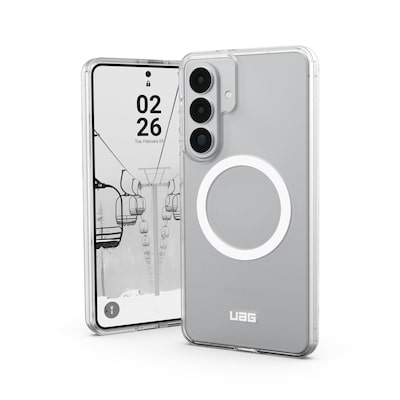 UAG Urban Armor Gear Scout Clear Case mit Magnet-Modul für Samsung Galaxy S26+ ice (transparent)/weiß
