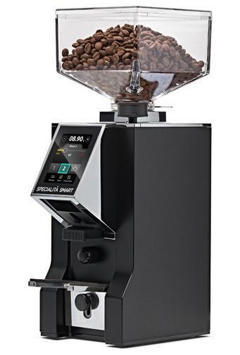 Eureka Mignon Specialita Smart Chrom, Nero Opaco Silber Esm55-001-16Cr