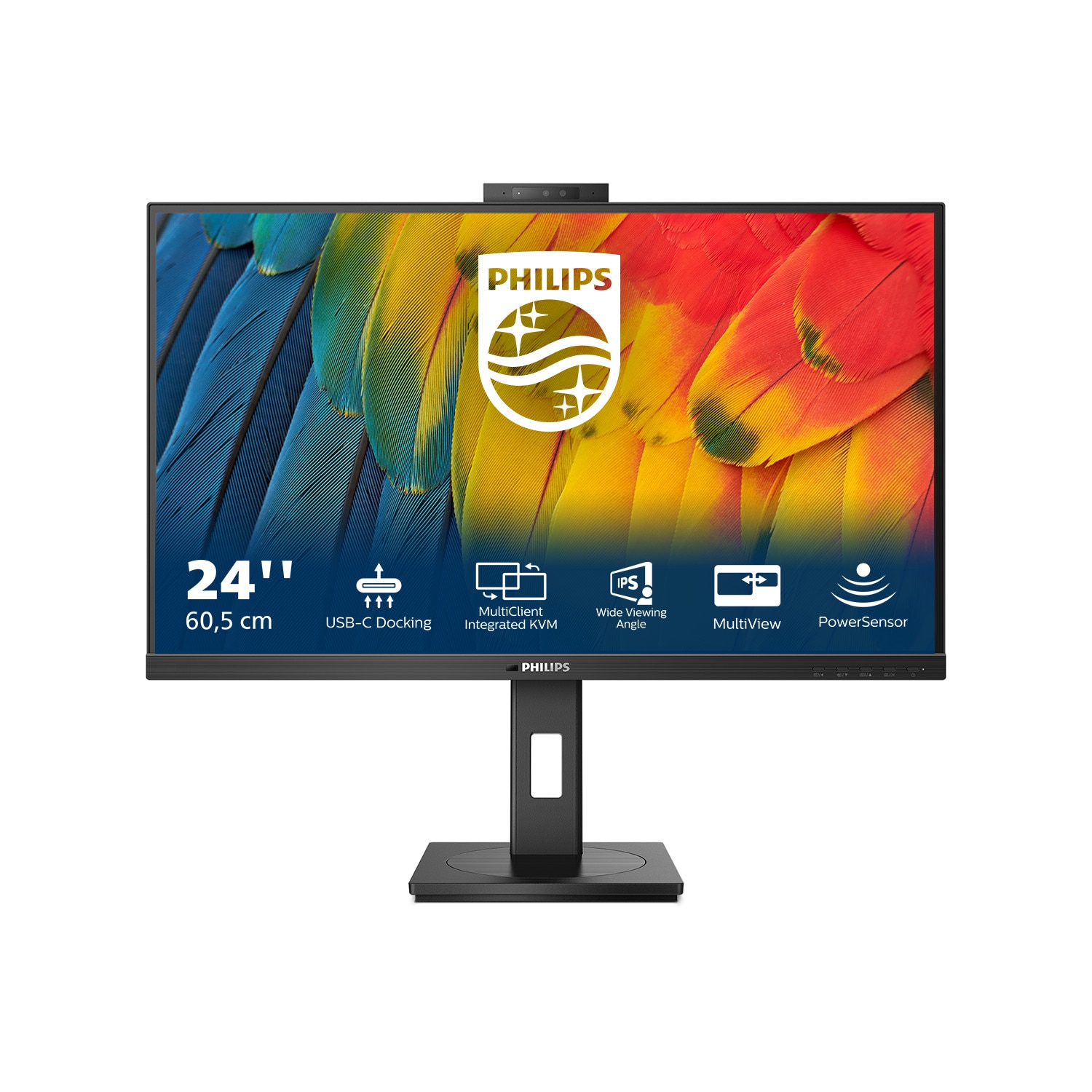 Philips 24B1U5301H 23.8 Zoll Full HD 16:9 75 Hz Monitor