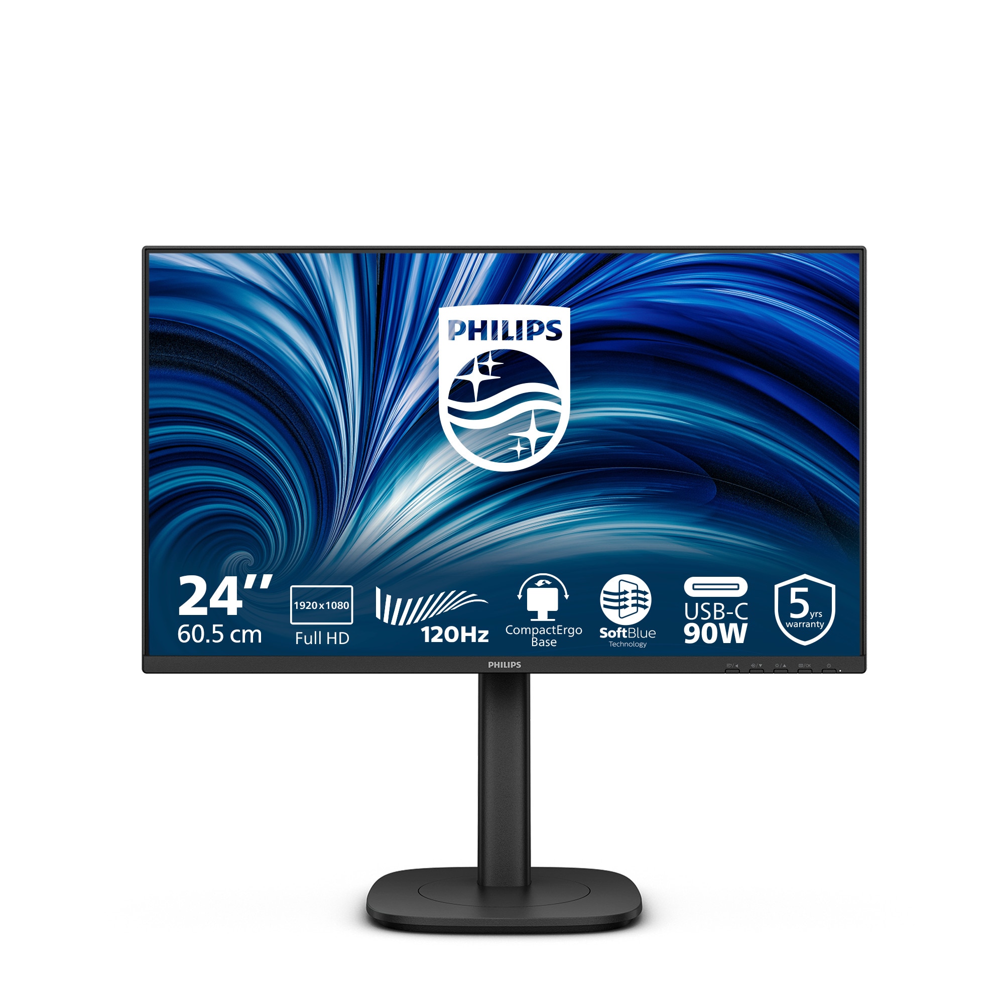 Philips 24B2U3301 23.8 Zoll Full HD 16:9 120 Hz Monitor