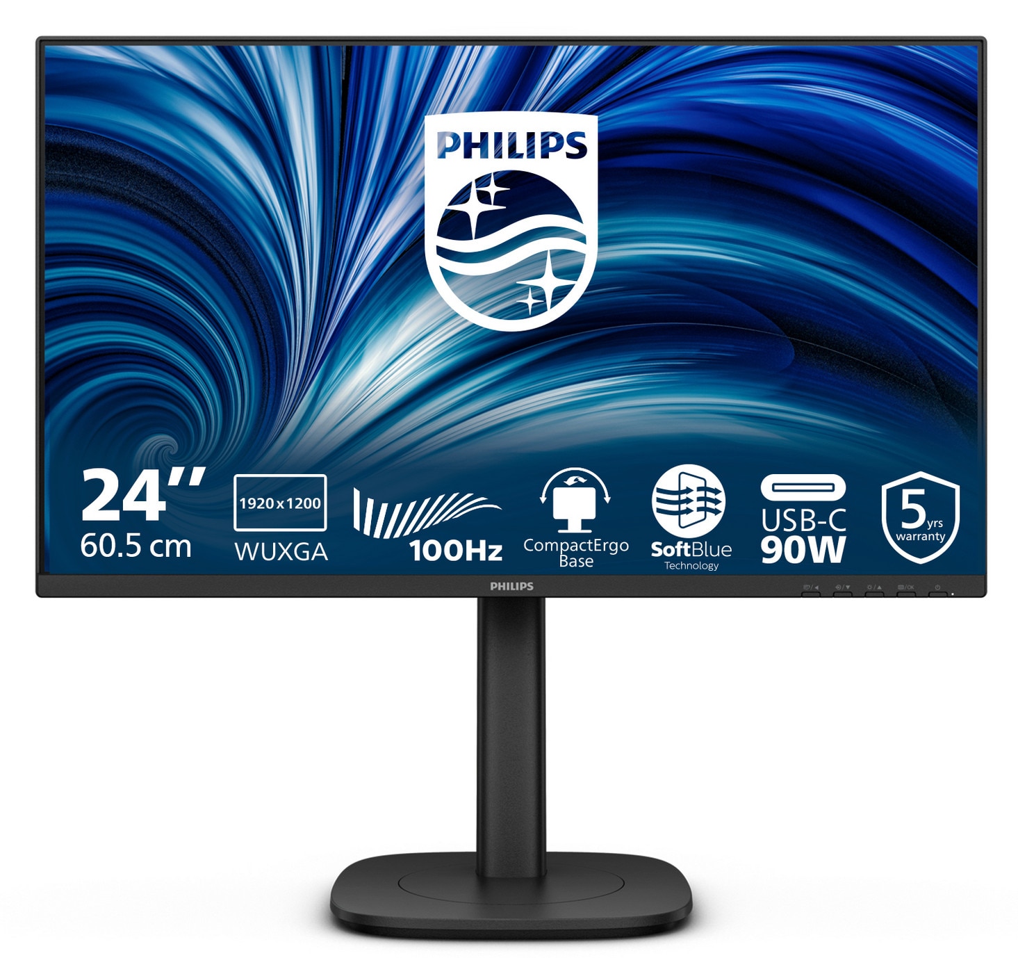 Philips 24B2U3301D 24.1 Zoll WUXGA 16:10 100 Hz Monitor