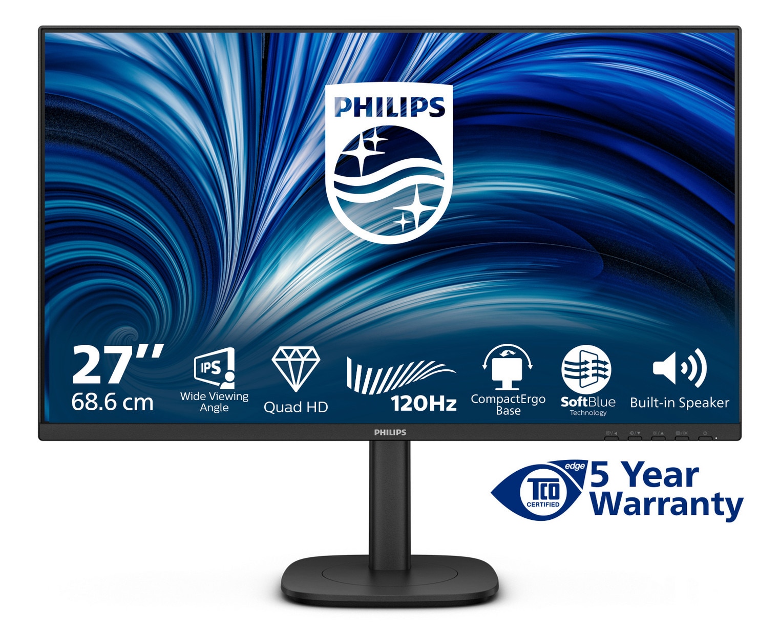 Philips 27B2N3500J 27 Zoll WQHD 16:9 120 Hz Monitor