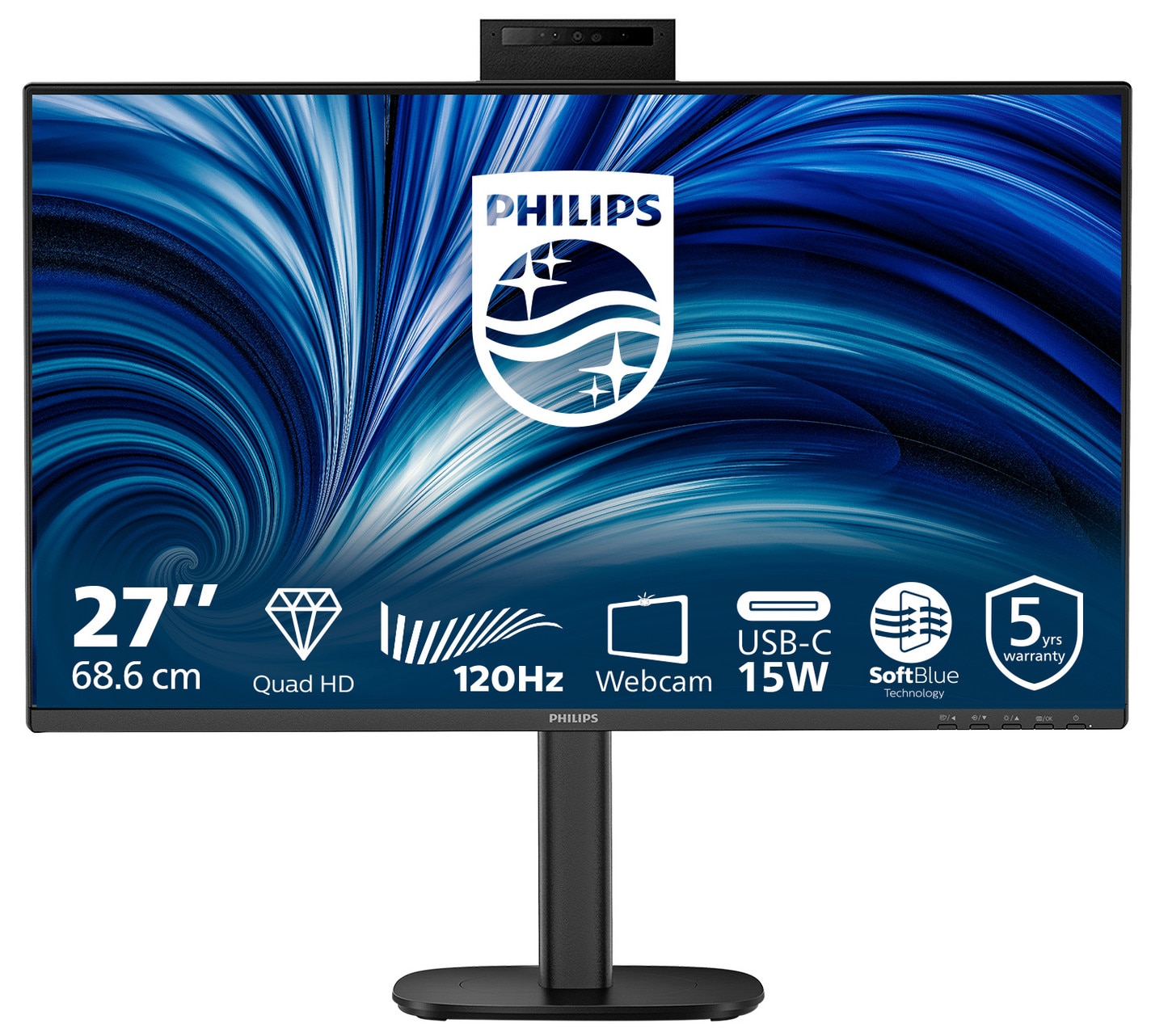 Philips 27B2N3500JH 27 Zoll WQHD 16:9 120 Hz Monitor