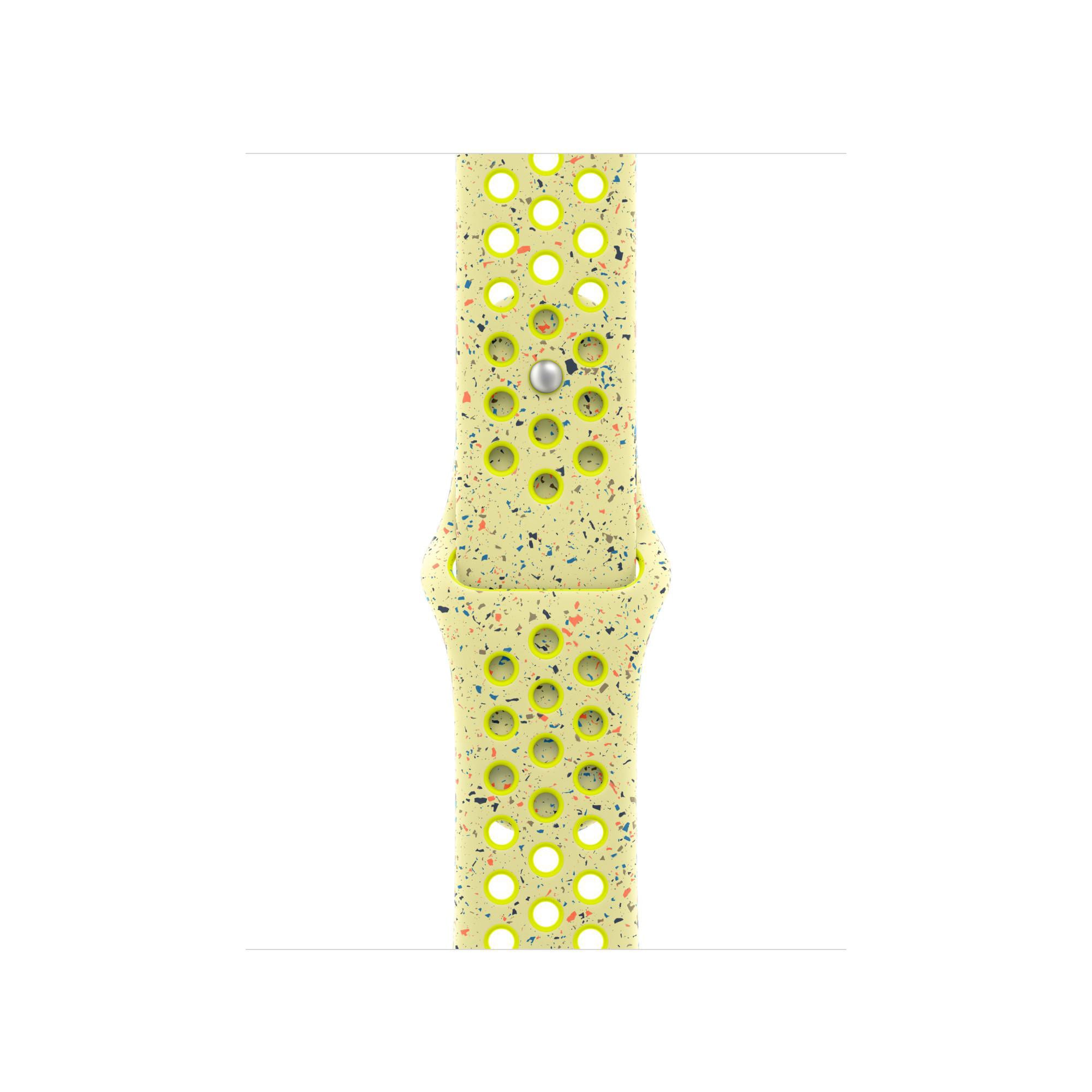 Apple 42mm Nike Sport Band - M/L - Volt Splash