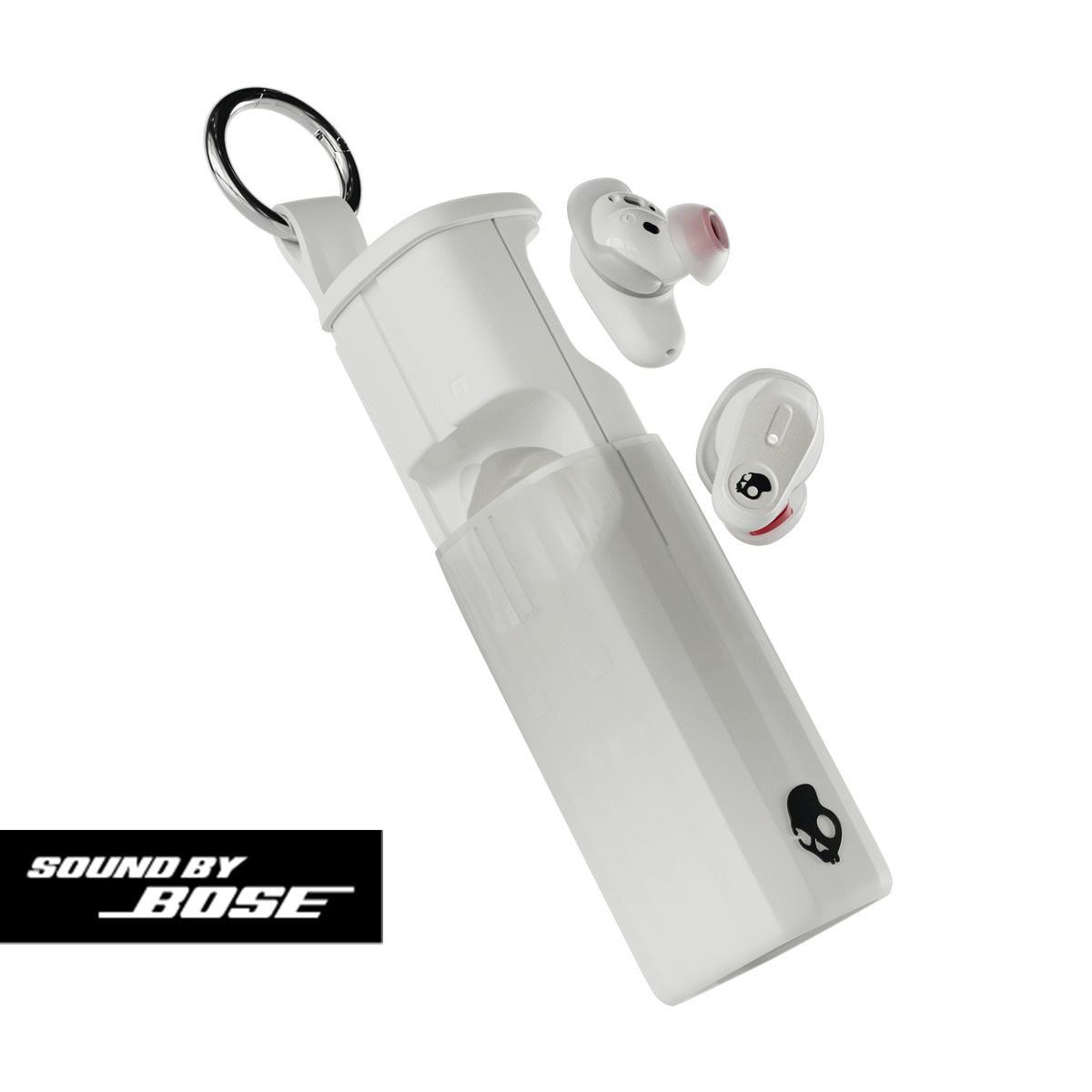 Skullcandy Method 360 ANC True Wireless drahtlose Kopfhörer, weiß Bluetooth In-Ear, Sound By Bose