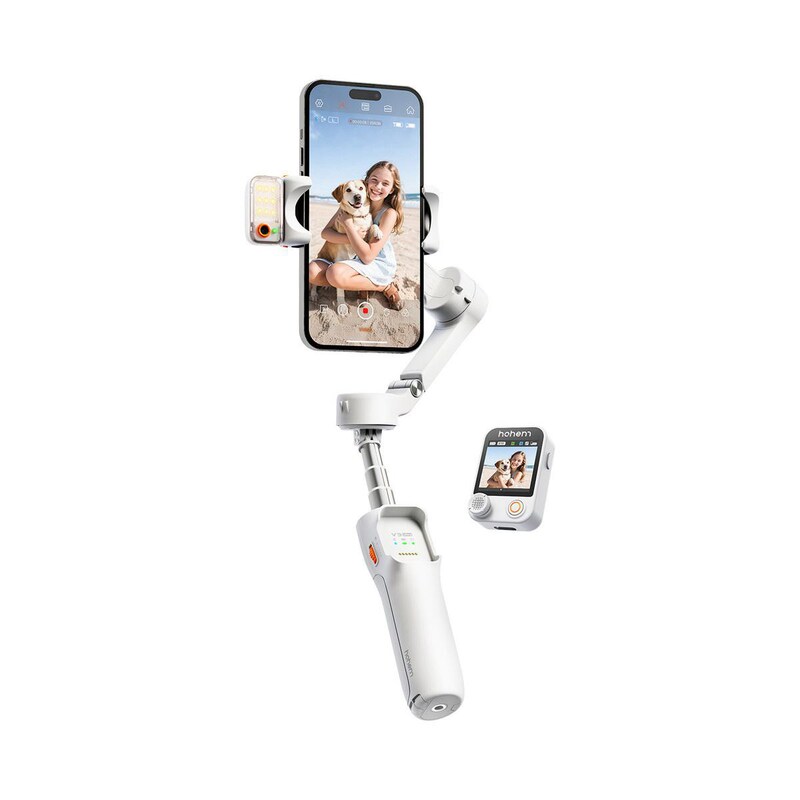 V3 Gimbal günstig Kaufen-Hohem iSteady V3 Ultra AI Faltbarer Gimbal-Stabilisator mit abnehmbarer Fernbedienung Weiß. Hohem iSteady V3 Ultra AI Faltbarer Gimbal-Stabilisator mit abnehmbarer Fernbedienung Weiß <![CDATA[• Original Hohem Zubehörartikel • Herstellerteilenumm