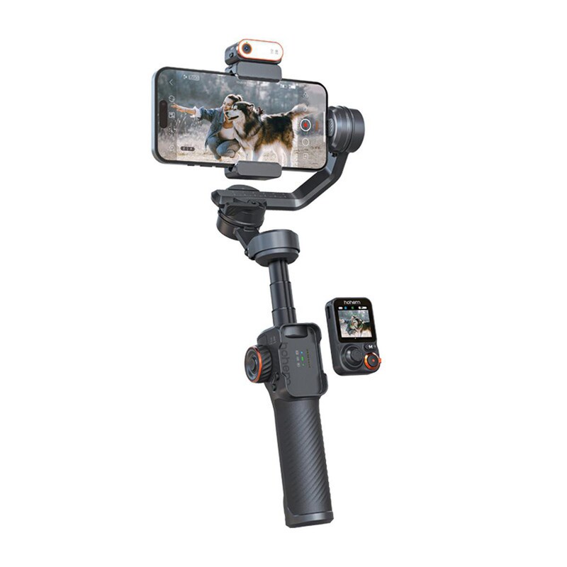 ORIGINAL günstig Kaufen-iSteady M7 Premium AI-Tracking Gimbal mit abnehmbarer Fernbedienung Schwarz. iSteady M7 Premium AI-Tracking Gimbal mit abnehmbarer Fernbedienung Schwarz <![CDATA[• Original Hohem Zubehörartikel • Herstellerteilenummer / SKU: HPG-M7 • EAN: 6971071553198 • 