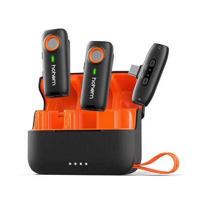 Hohem Plug&Play Mic 2TX + 1RX + Case USB-C Set