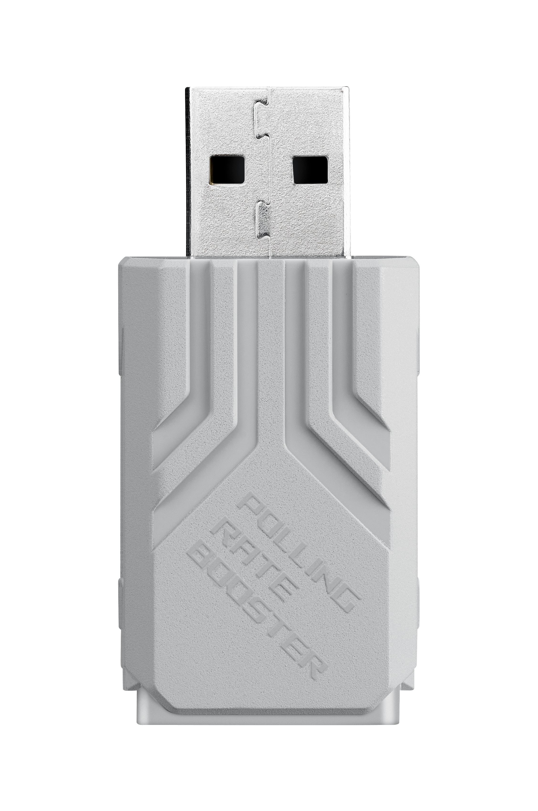 ASUS ROG Polling Rate Boost USB-Adapter Weiß, 8000 Hz Abtastrate für deine ROG Gaming- Tastatur- und Maus