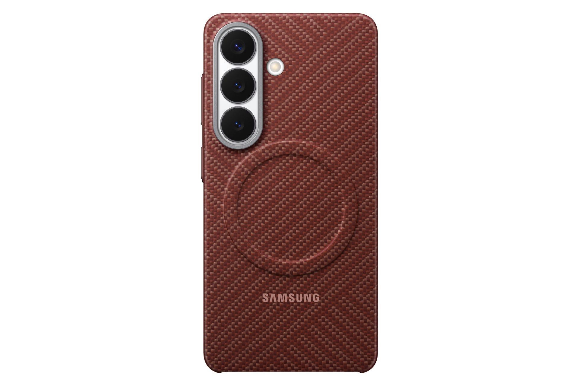Samsung EF-KS942 Carbon Magnet Case für Galaxy S26 rot