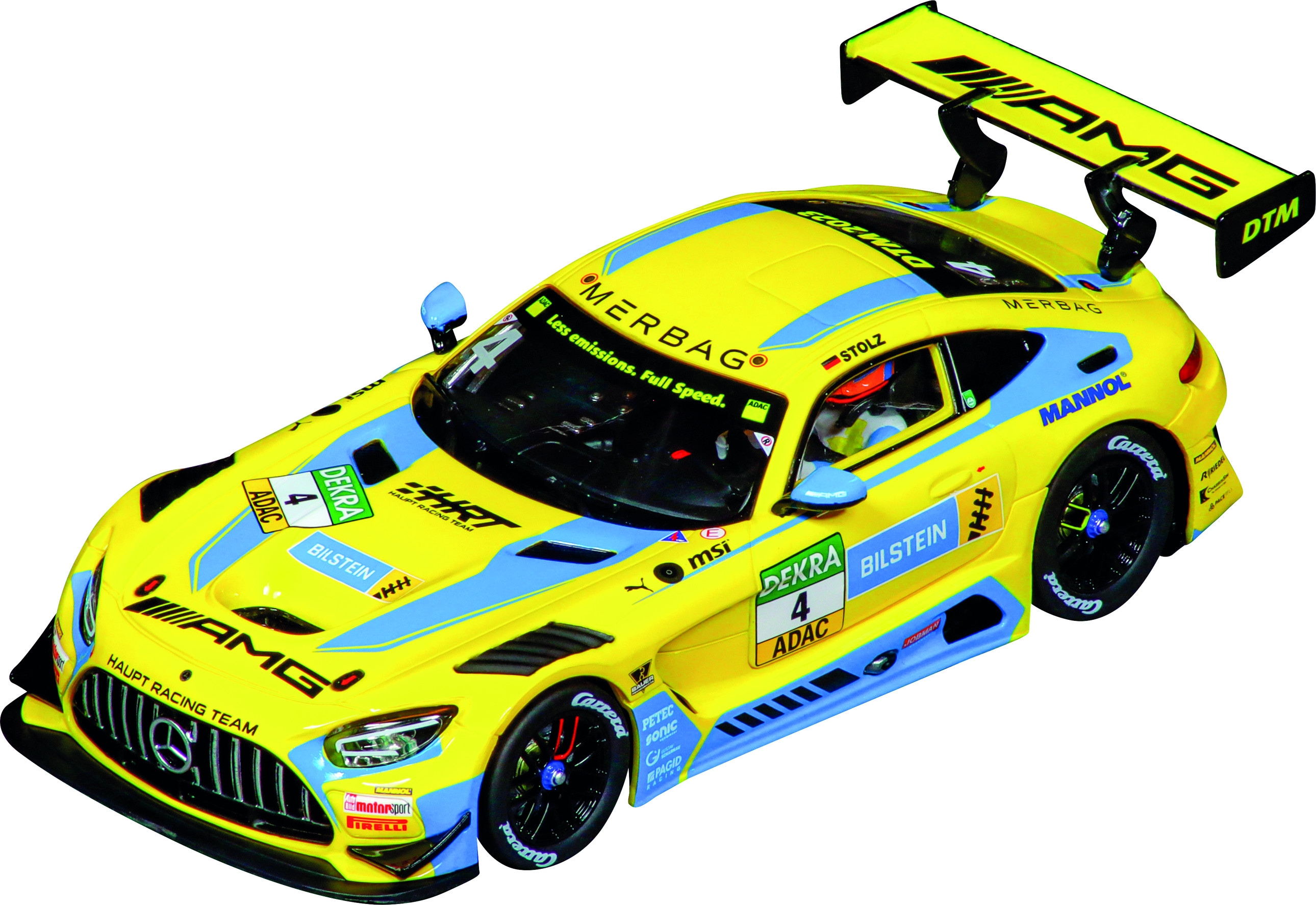 Carrera Digital 132 Mercedes-AMG GT3 Evo Mercedes-AMG Team HRT, No.4
