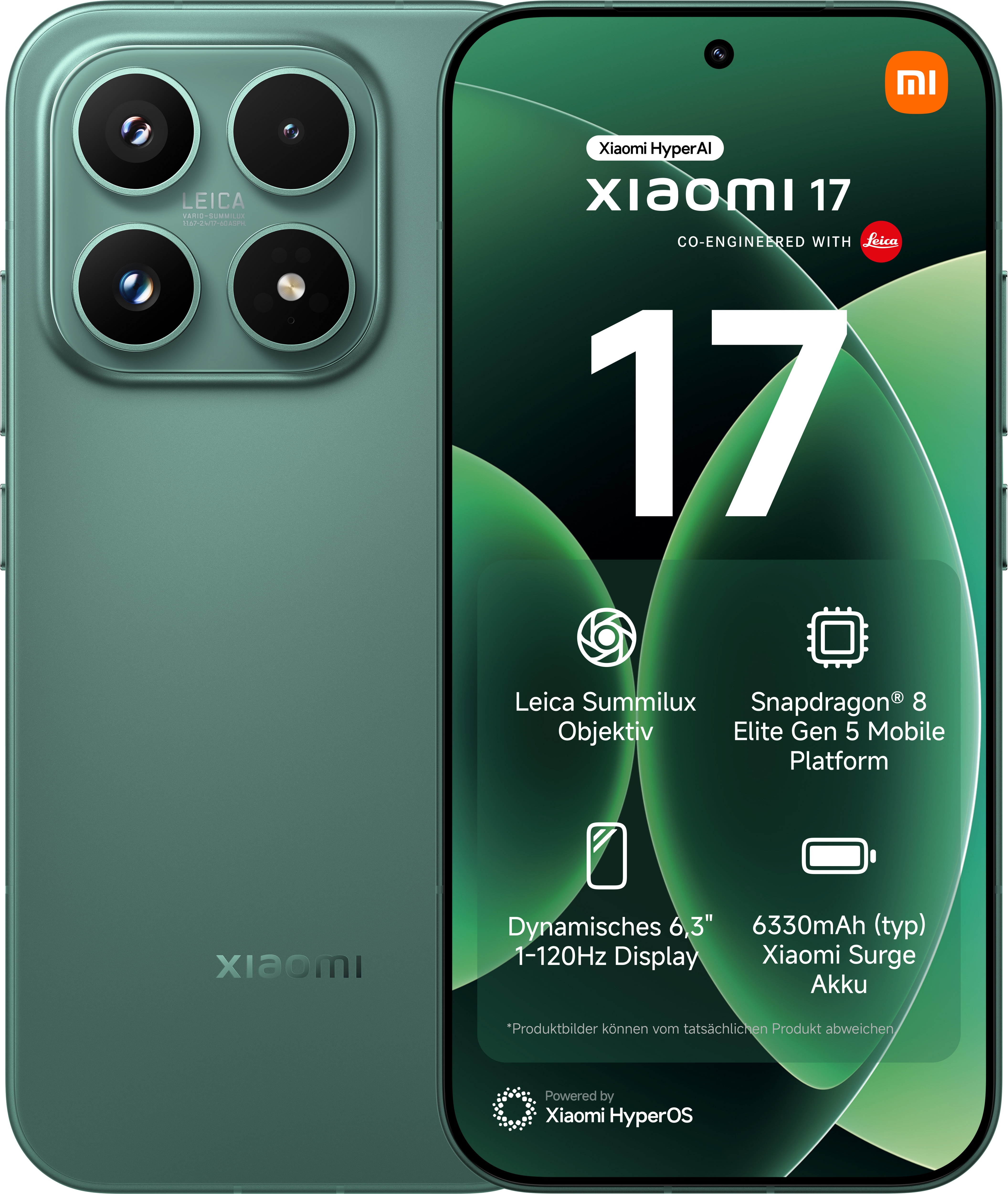 Xiaomi 17 512GB12GB - Venture Green - Image 3