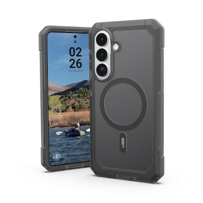 UAG Urban Armor Gear Trooper Case mit Magnet-Modul für Samsung Galaxy S26+ ash (grau transparent)