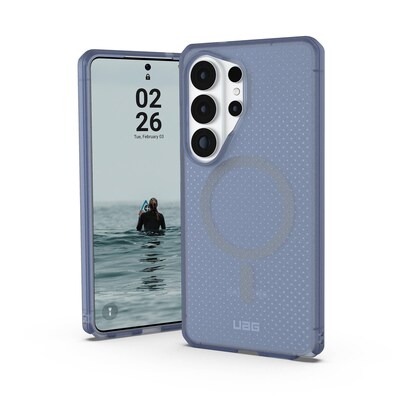 UAG Urban Armor Gear Dot Case mit Magnet-Modul für Samsung Galaxy S26 Ultra cloud blau