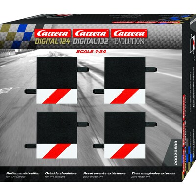 Image of Carrera Digital 124 Randstreifen 1/4 Gerade (4)