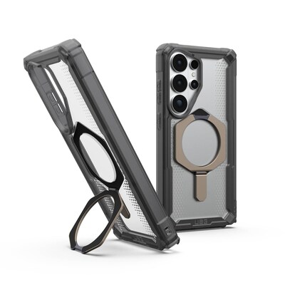 UAG Urban Armor Gear Plasma XTE Kickstand Case mit Magnet-Modul für Samsung Galaxy S26 Ultra ash (grau)/ transparent/titan