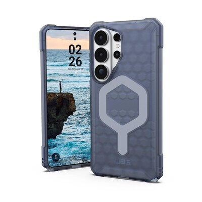 UAG Urban Armor Gear Essential Armor Case mit Magnet-Modul für Samsung Galaxy S26 Ultra cloud blau (transparent)