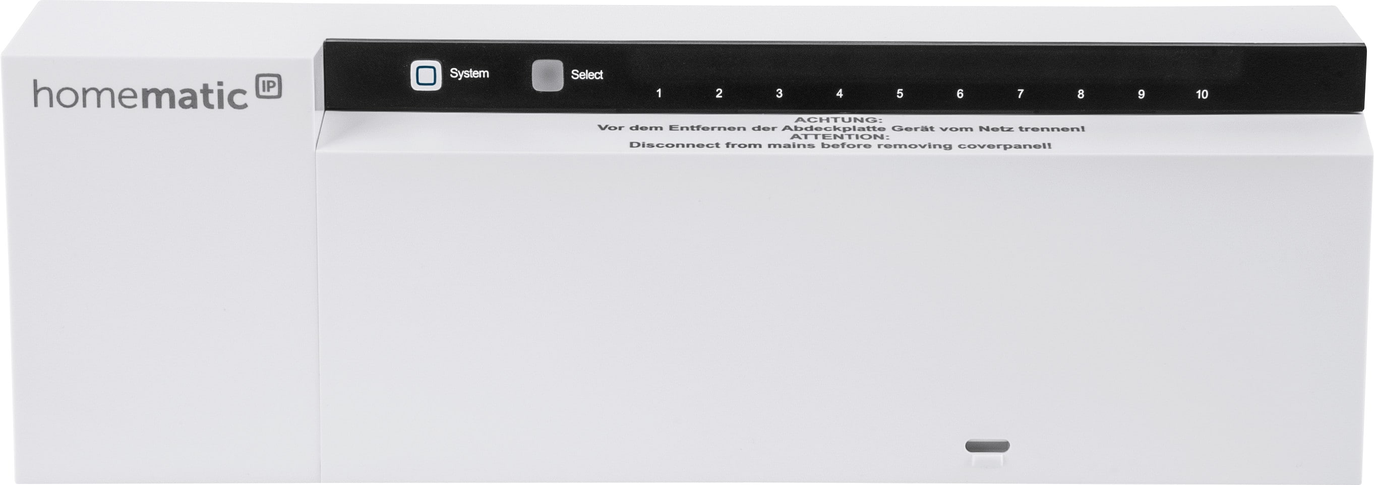 Homematic IP Fußbodenheizungscontroller – 10 Kanäle, 230 V HmIP-FAL230-C10