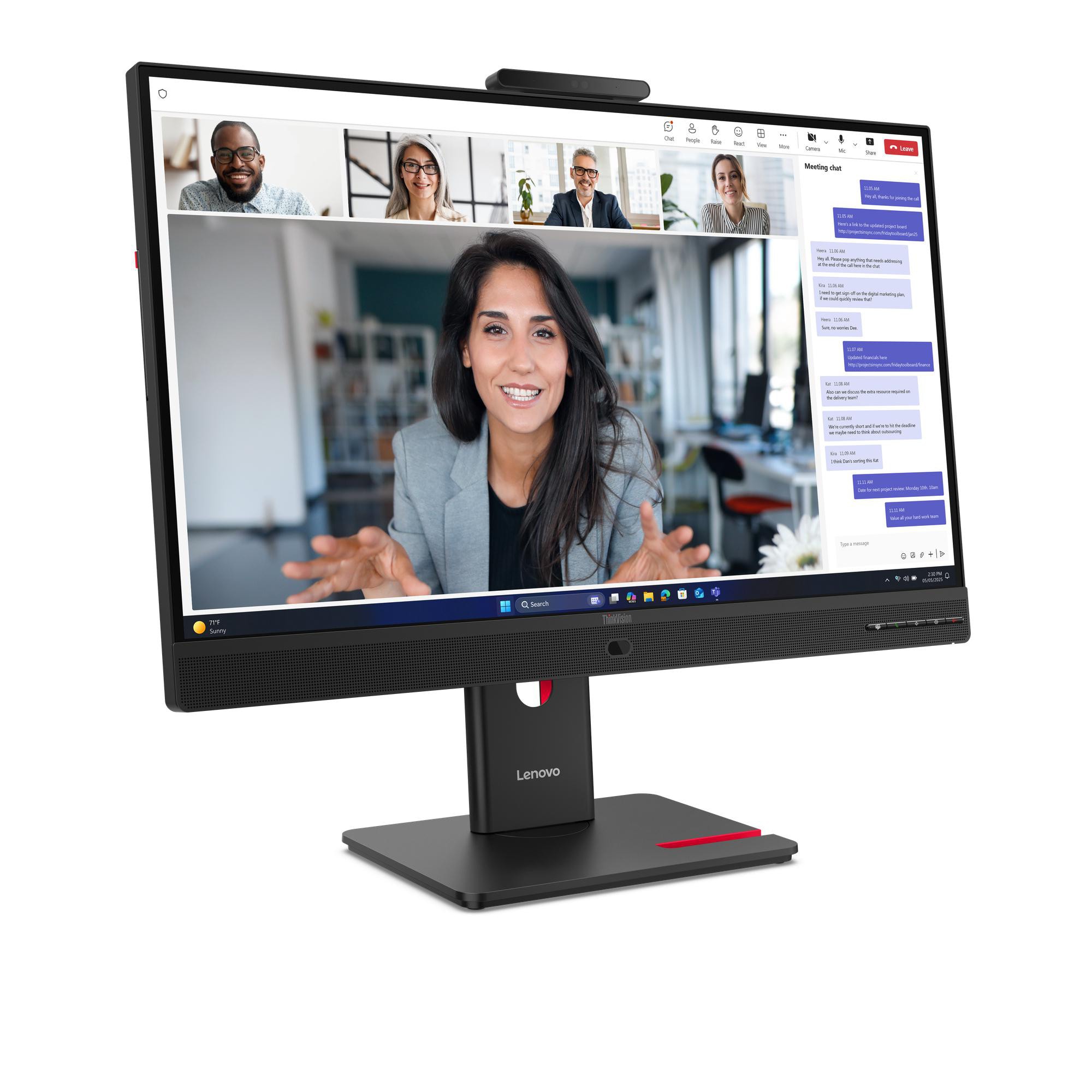 Lenovo ThinkVision T24-4v 23.8 Zoll Full HD 16:9 120 Hz Monitor