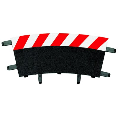 Image of CARRERA (TOYS) Außenrandstreifen für Steilkurve 1/30° (6), Endstücke (2) Carrera Zubehör, Mehrfarbig