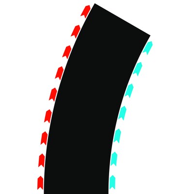 Image of Carrera Hybrid Curves Radius 2 30° (2x L, 2x R)