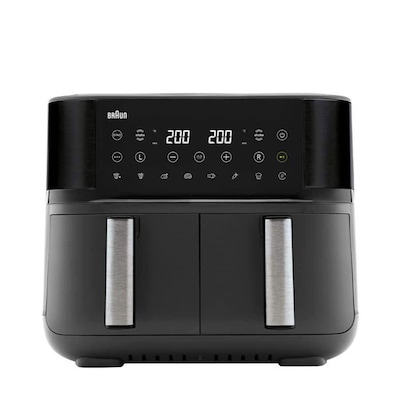 Braun TwinCook 3 Heißluftfritteuse TD 3030I 8 L Schwarz