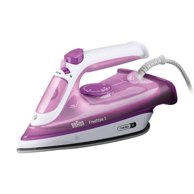 Braun FreeStyle 3 Dampfbügeleisen FI 3124 2400 W Violett