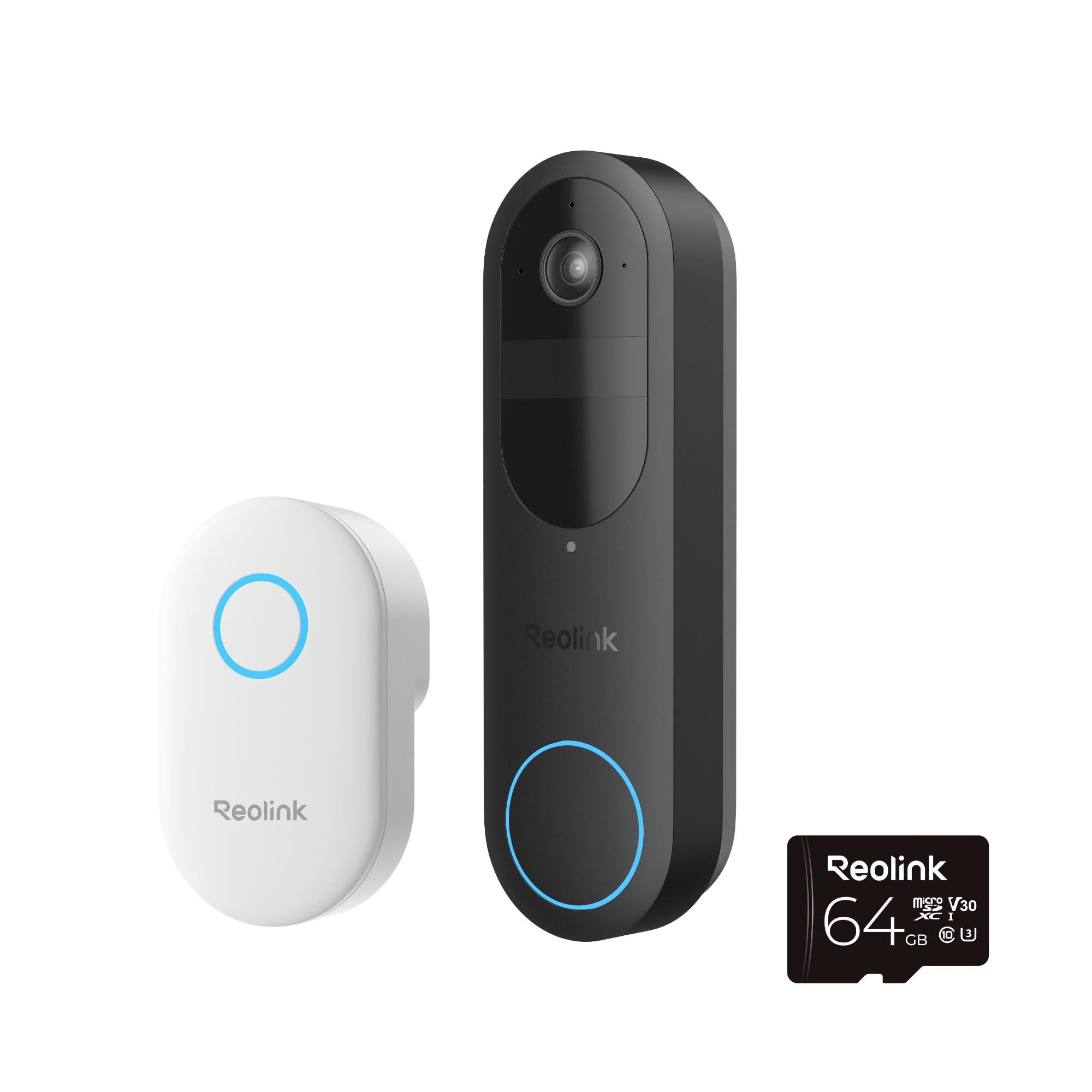 Reolink D340B Doorbell mit Chime + 64GB SD Image