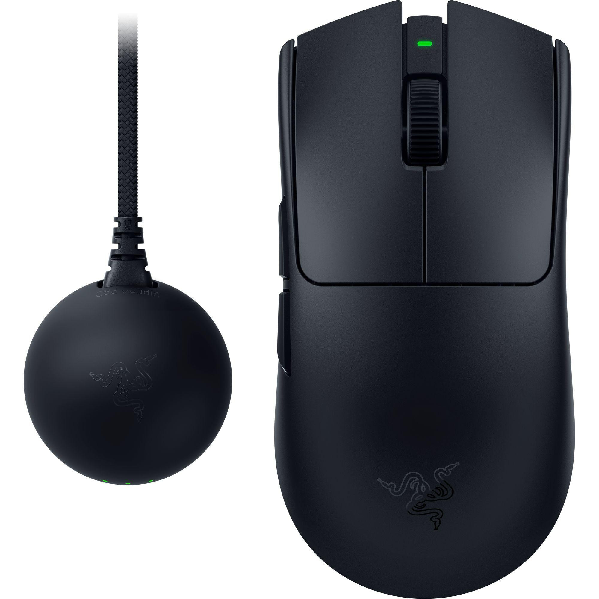 RAZER Viper V4 Pro Gaming-Maus Schwarz kabelgebunden / kabellos (Funk / Bluetooth) für Rechtshänder