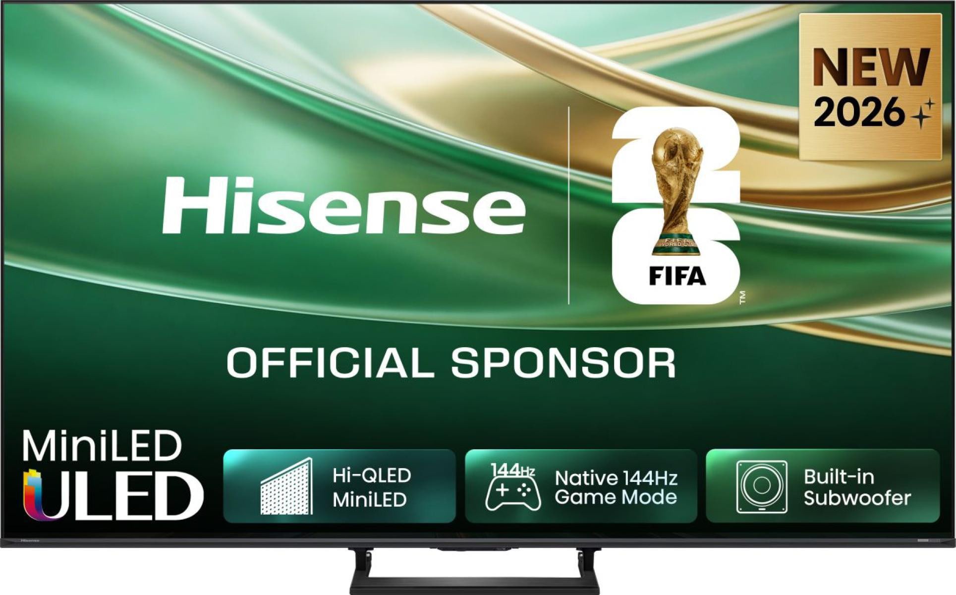 Hisense 50E8S 126cm 50" 4K UHD Mini LED Smart TV Fernseher