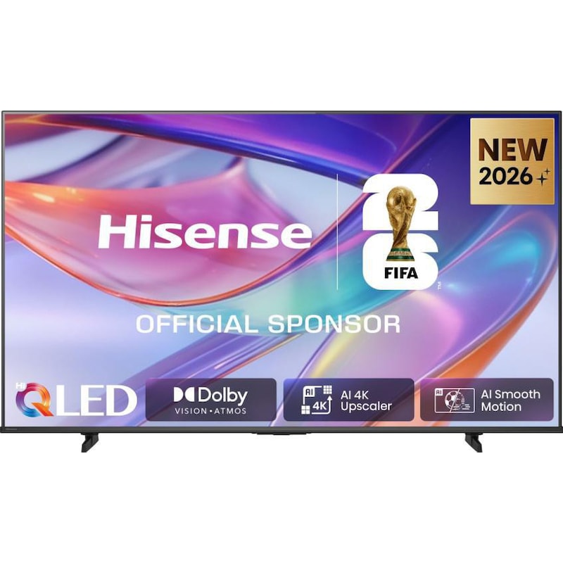 Hisense 189Cm 75" 4K Qled Smart Tv Fernseher Schwarz 75E7s