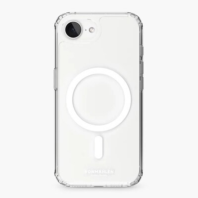 Vonmählen Transparent Case für iphone 17e Weiß