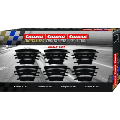 Image of Carrera DIGITAL 124 Kurven 1/30° (6)