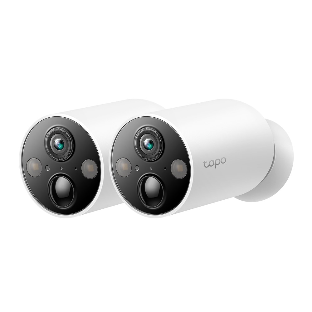 TP-LINK Tapo C425 Batteriebetriebene Sicherheitskamera für den Außenbereich 2er Pack