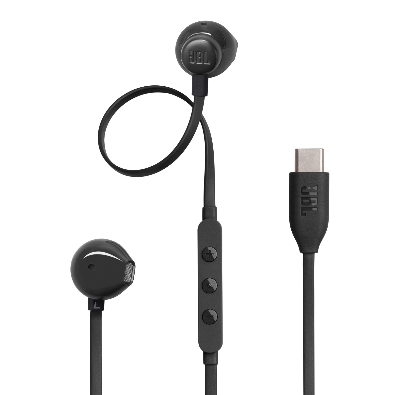 JBL Tune 305C, In-Ear Wired USB-C Headphone High Resolution, schwarz