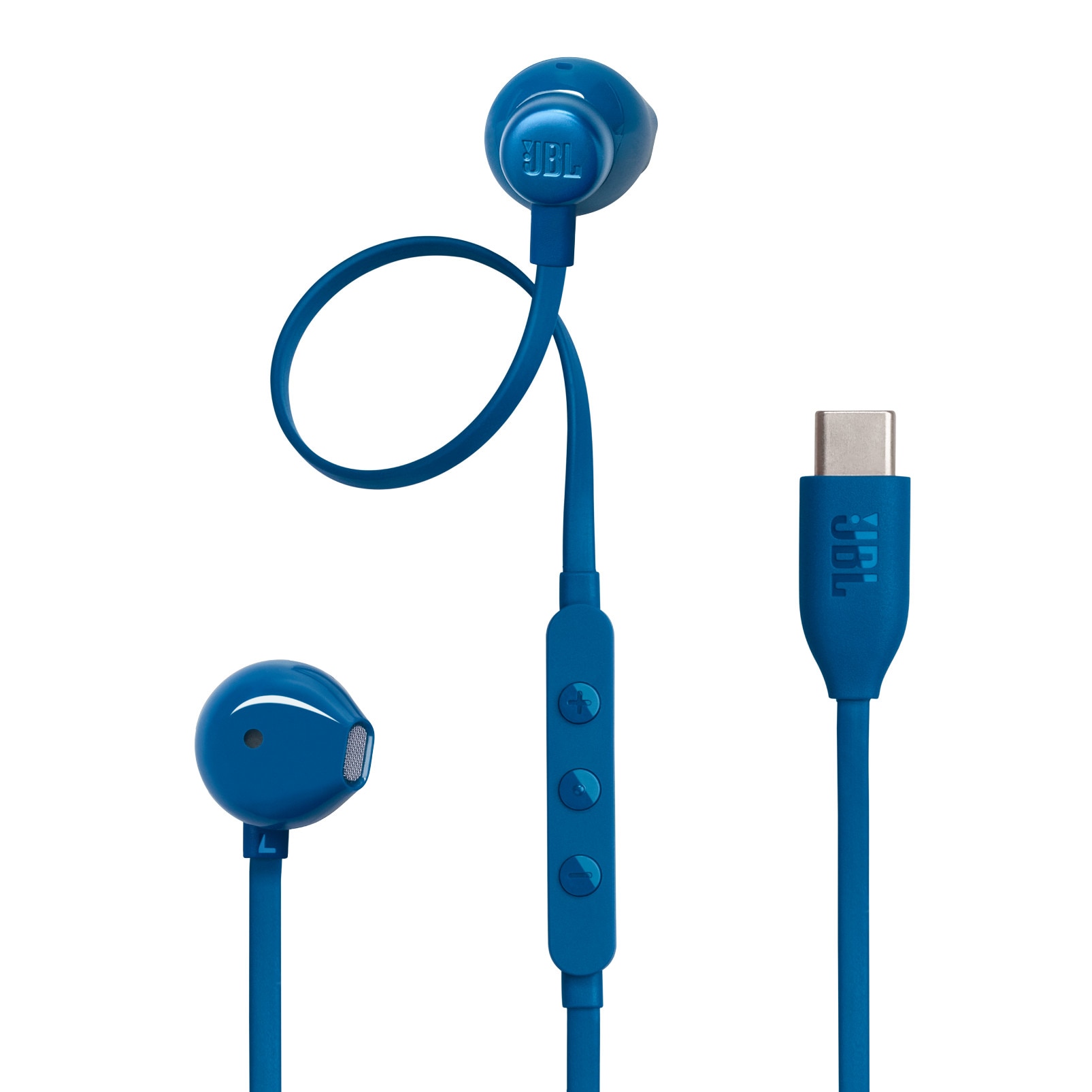JBL Tune 305C, In-Ear Wired USB-C Headphone High Resolution, blau