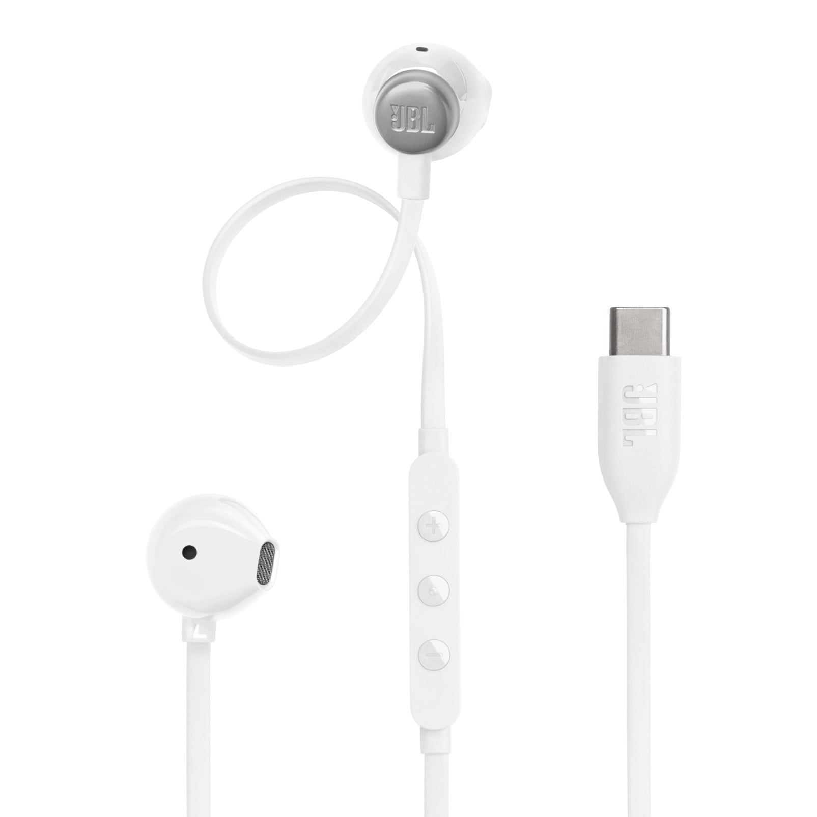 JBL Tune 305C, In-Ear Wired USB-C Headphone High Resolution, weiß