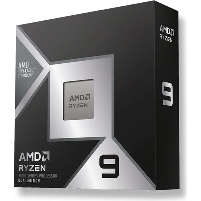 AMD Ryzen™ 9 9950X3D2 Dual 16-Kern CPU, Sockel AM5, Boxed (ohne Kühler)