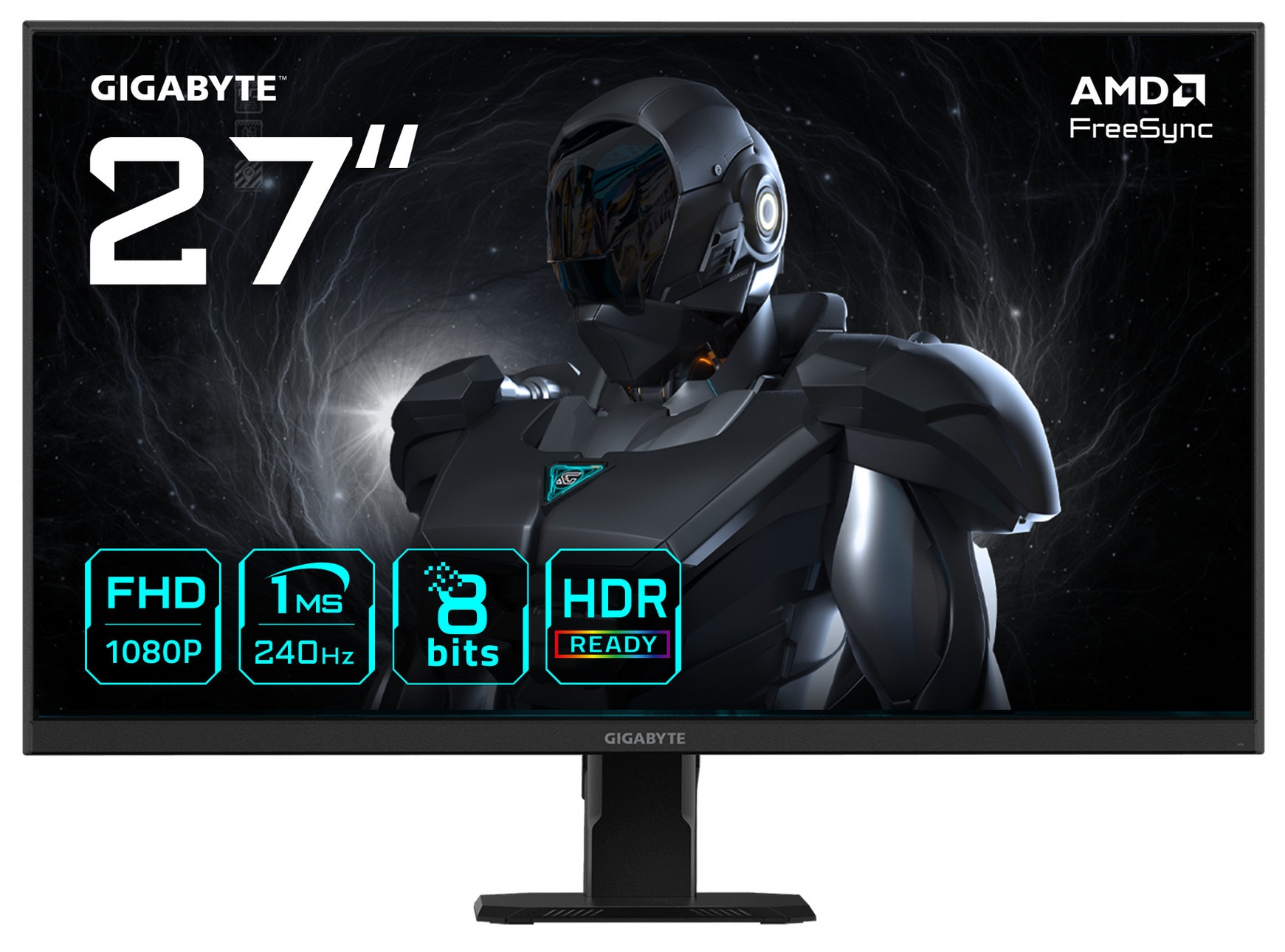 Image of 27" GIGABYTE GS27F2 - 1920x1080 (FHD) - 240Hz - IPS