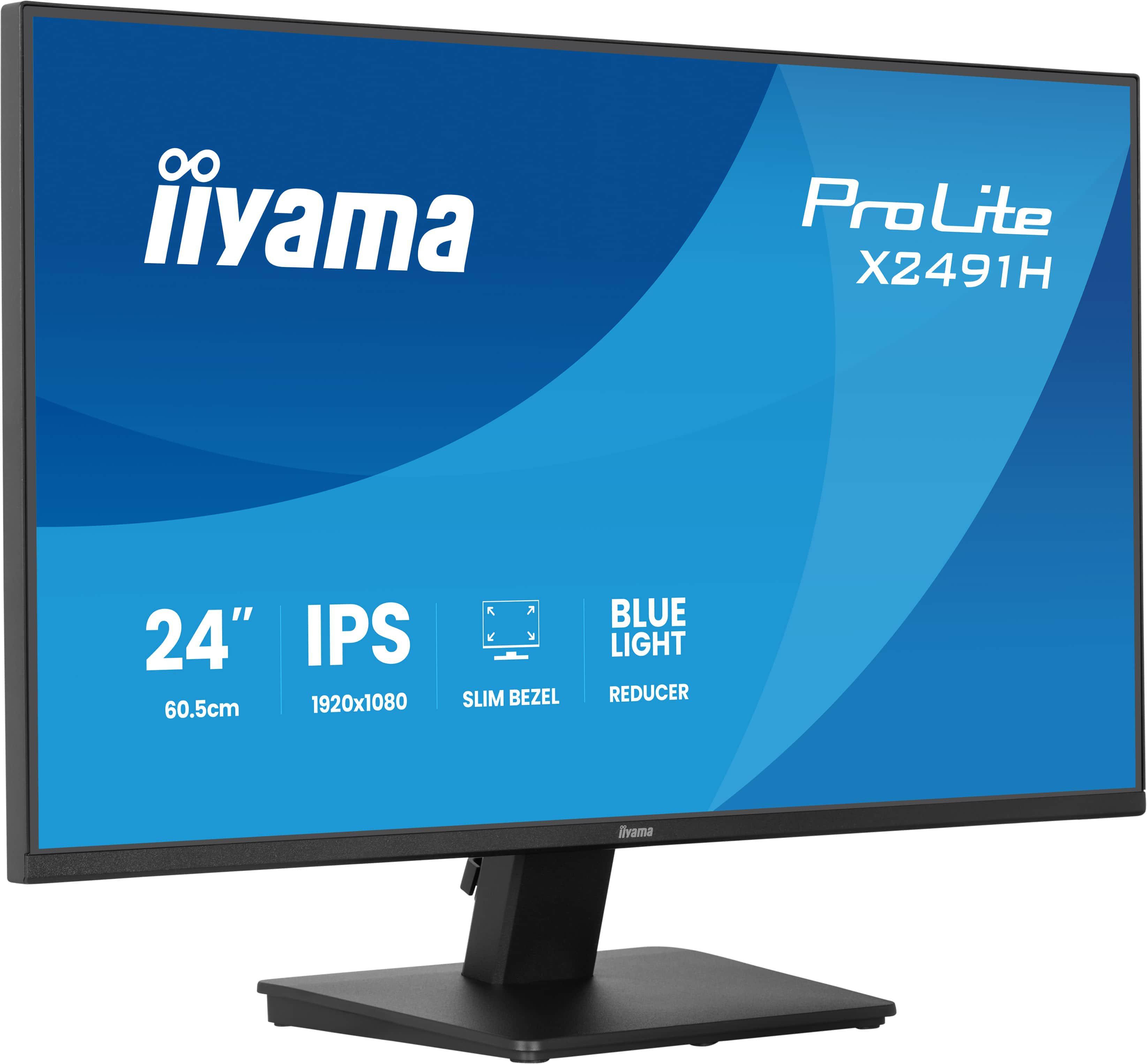 iiyama ProLite X2491H-B1 23.8 Zoll Full HD 16:9 120 Hz Monitor