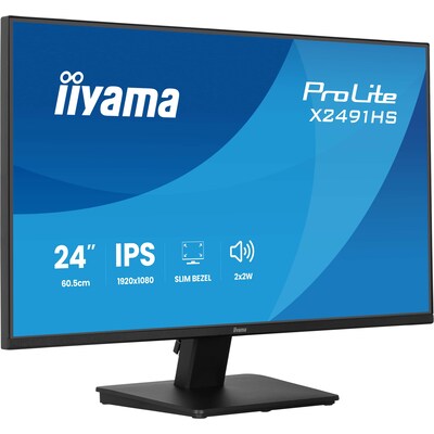 iiyama ProLite X2491HS-B1 60,5cm (24") FHD IPS 16:9 120 Hz Monitor