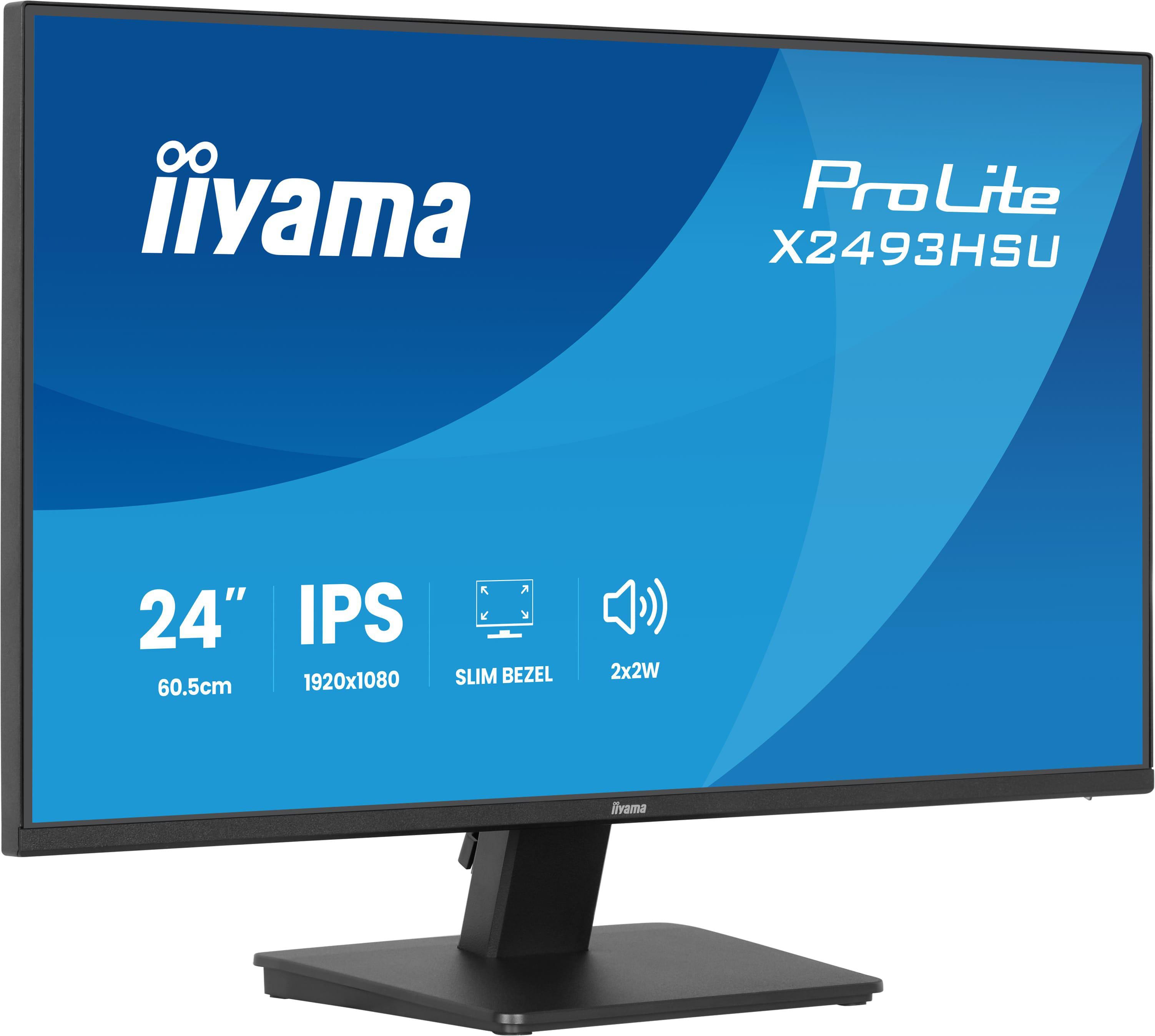 iiyama ProLite X2493HSU-B1 23.8 Zoll Full HD 16:9 120 Hz Monitor